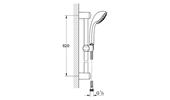 Grohe  Relxa   Champagne 600mm 27211