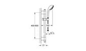 Grohe  Relxa   Champagne 600mm 28944